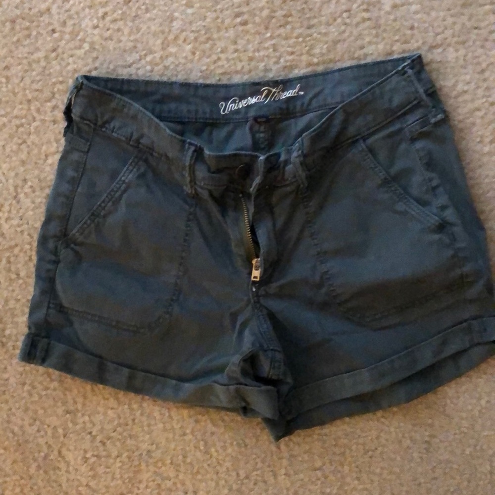 Dark green shorts